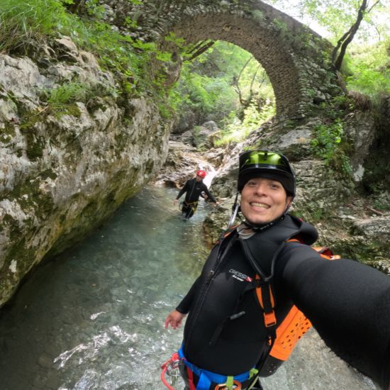 sergio-canyoning-guide