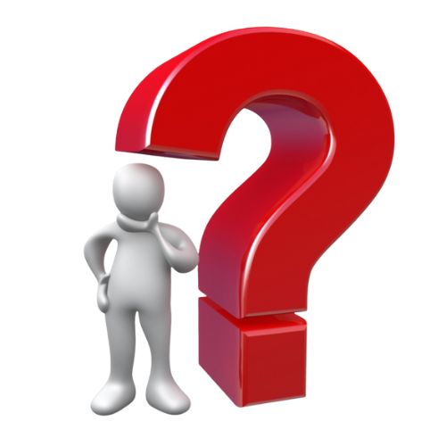 FAQ question mark icon for Bovec Rafting Team frequently asked questions and help center.