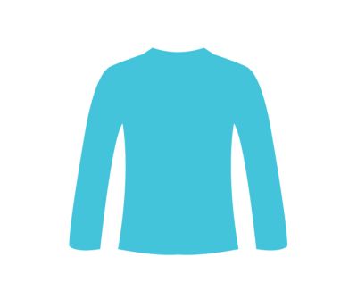 Long sleeve synthetic thermal shirt for extra warmth during cold weather rafting on the Soča river.